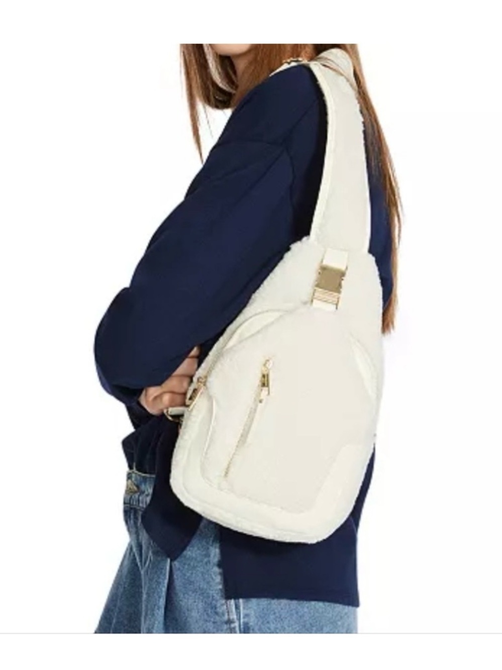 ⭐️Madden Girl Brooks Sling Sherpa Bag 🌟